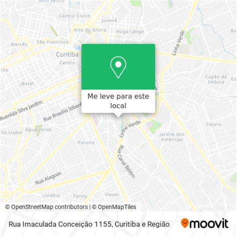 Como chegar até Rua Imaculada Conceição 1155 em Prado .